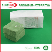 Henso Sterile And Non-Sterile Green Gauze Pad